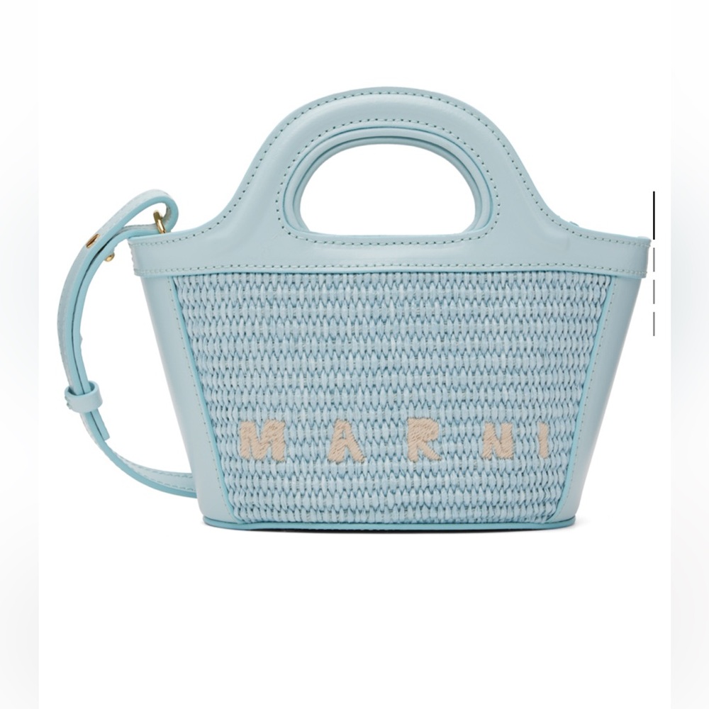 ❌❌SOLD❌❌ Marni Blue Micro Tropicalia Tote